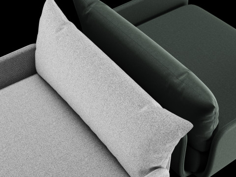 ラウンジチェア 3Dモデル