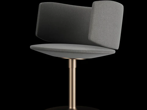 Modern work chair 2 3D Model