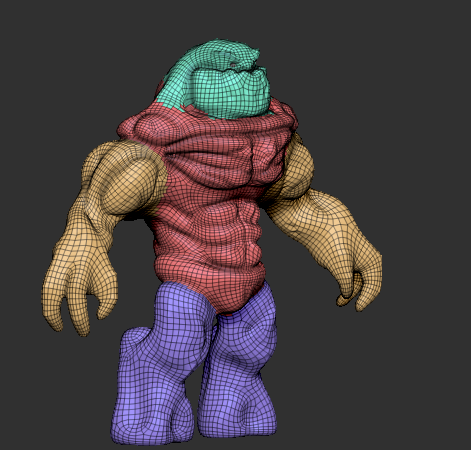 colossus beast Model 3D .c4d .max .obj .3ds .fbx .stl .blend 