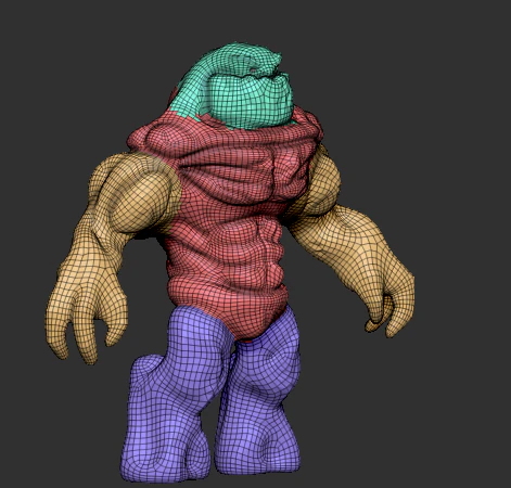 colossus beast 3D Model .c4d .max .obj .3ds .fbx .stl .blend