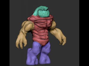 bestia colosso Modello 3D