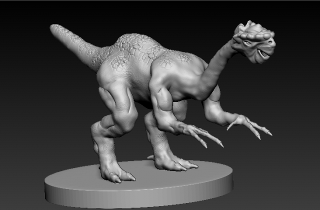 emu raptor Model Cetak 3D .c4d .max .obj .3ds .fbx .stl .blend