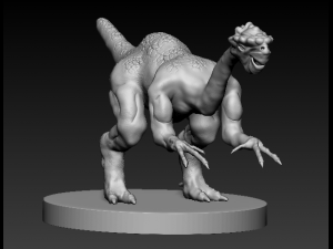 emu raptor Model Cetak 3D