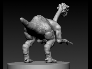 emu raptor Model Cetak 3D