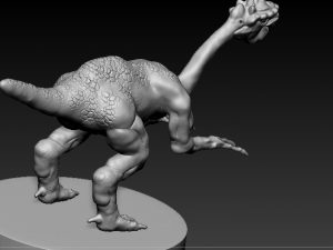 emu raptor Model Cetak 3D