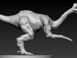 emu raptor Model Cetak 3D