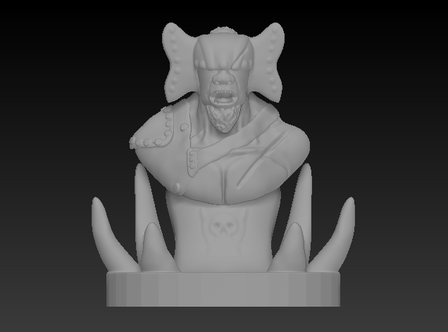 orco 3D Принт Модель .c4d .max .obj .3ds .fbx .stl .blend 