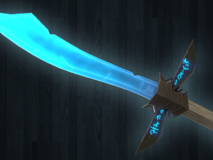 stylized sword 3D 모델