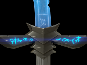 stylized sword 3D 모델
