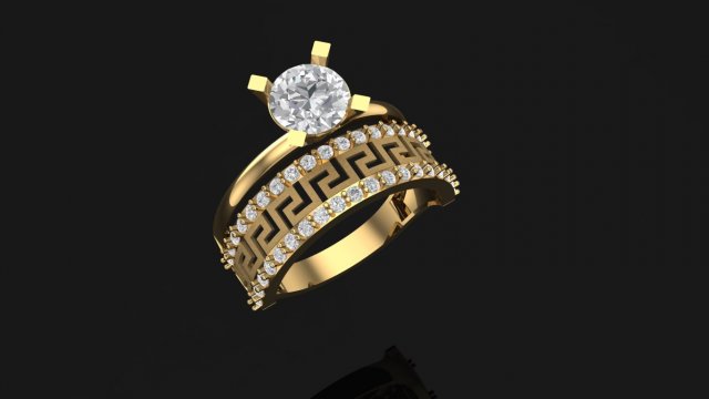 ring 3D Model .c4d .max .obj .3ds .fbx .stl .blend