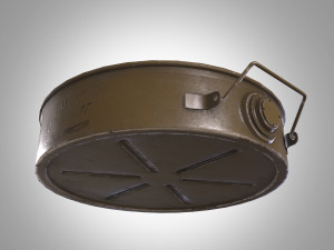 Mine TM-46 Anti Tank Model 3D