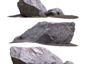 Landscape stone 3D Model