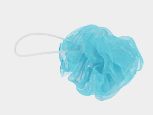 Loofah bath whit rope 3D Модель