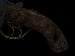 sawn-off shotgun 3D Модель