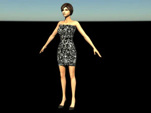 fantazyjne ubrania Model do druku 3D