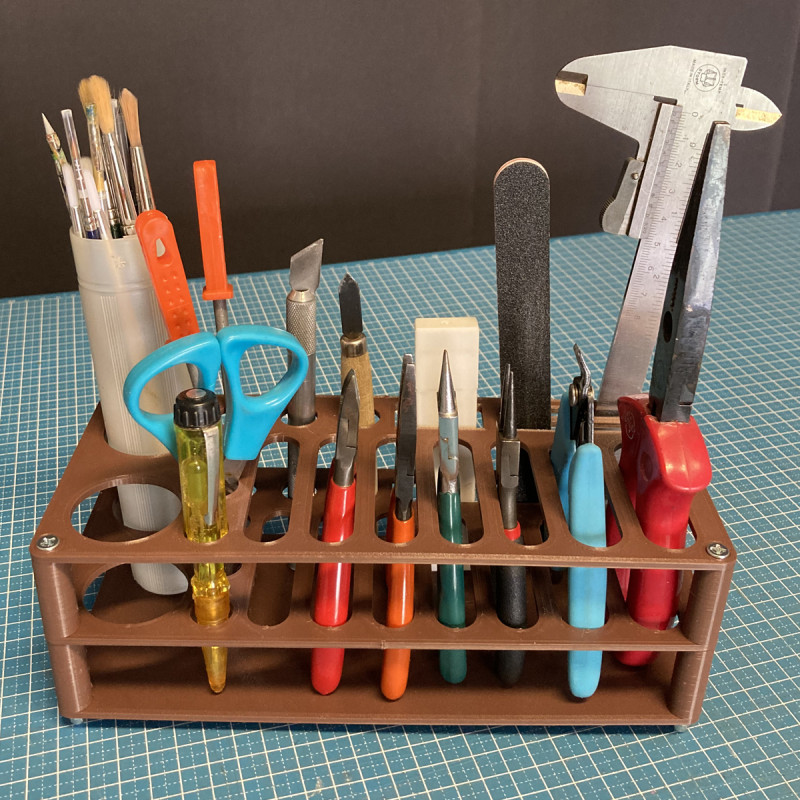 Tool holder Modello di stampa 3D .c4d .max .obj .3ds .fbx .stl .blend 