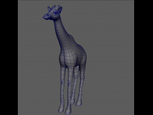 giraffe 3D 模型