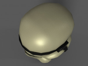 stormtrooper lowpoly model 3D Model