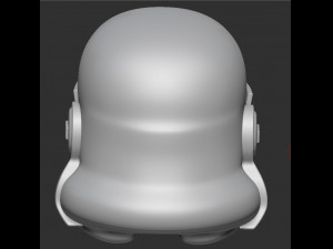 stormtrooper lowpoly model 3D Model