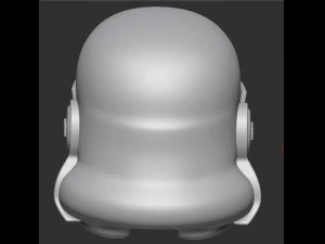 stormtrooper lowpoly model 3D Model