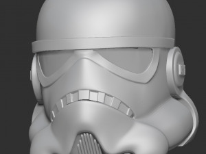stormtrooper lowpoly model 3D Model