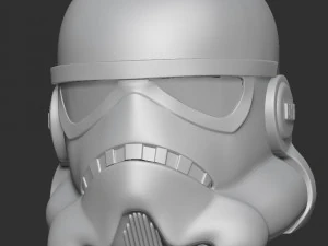 stormtrooper lowpoly model 3D Model