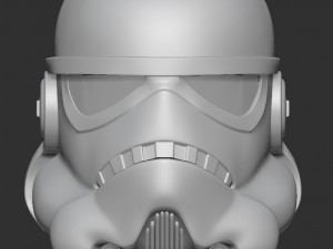 stormtrooper lowpoly model 3D Model