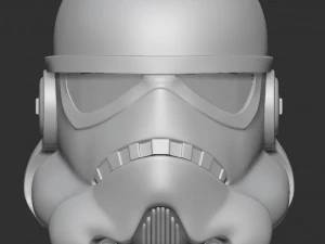 stormtrooper lowpoly model 3D Model