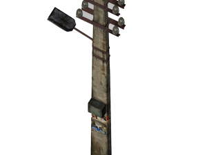 streetlight low poly model 3D Model