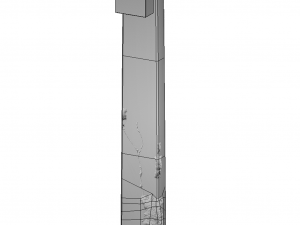 streetlight low poly model 3D 모델