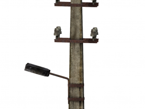streetlight low poly model 3D 모델