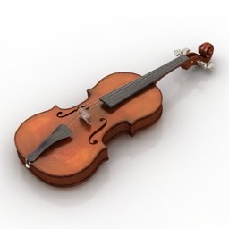 violin model 3d 3D printmodel .c4d .max .obj .3ds .fbx .stl .blend 