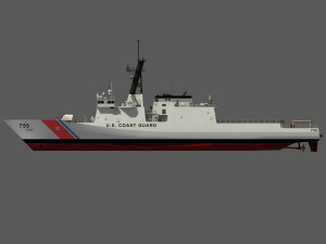 USCGC MUNRO - LEGEND CLASS US CUTTER-COAST GUARD Model 3D