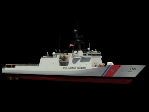 USCGC MUNRO - LEGEND CLASS US CUTTER-COAST GUARD Model 3D