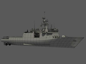 USCGC MUNRO - LEGEND CLASS US CUTTER-COAST GUARD Model 3D