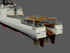 USCGC MUNRO - LEGEND CLASS US CUTTER-COAST GUARD Model 3D