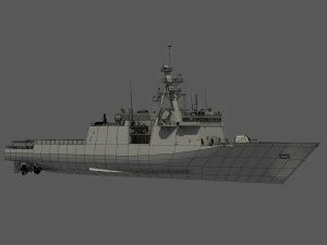 USCGC MIDGETT - LEGEND CLASS US CUTTER-COAST GUARD 3D Model