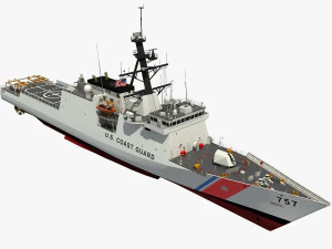 USCGC MIDGETT - CLASSE L&Eacute;GENDE US CUTTER-COAST GUARD Modèle 3D