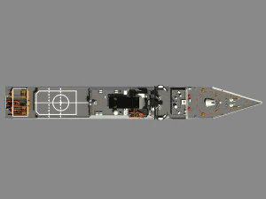 USCGC MIDGETT - LEGEND CLASS US CUTTER-COAST GUARD 3D Model