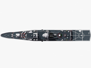 ANZAC MEKO Class Frigate HMAS BALLARAT FFH 155 model 3D 모델