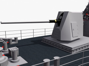 ANZAC MEKO Class Frigate HMAS BALLARAT FFH 155 model 3D 모델