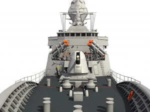 ANZAC MEKO-klasse fregat HMAS ARUNTA FFH 151 3D Model