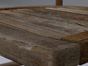 old chair in old mill 3D Model