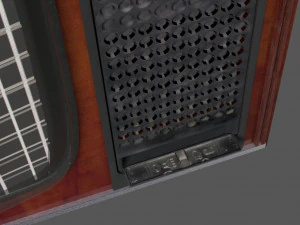 old tv delta type nr2 3D Model