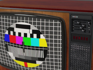 old tv delta type nr2 3D Model