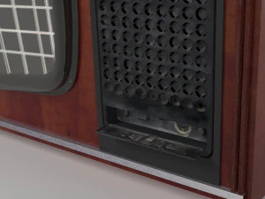 old tv delta type nr2 3D Model