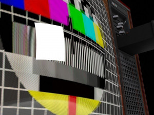 old tv delta type nr2 3D Model