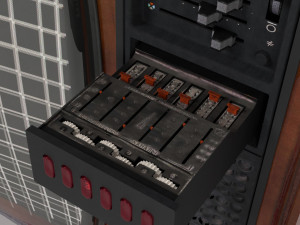 old tv delta type nr2 3D Model