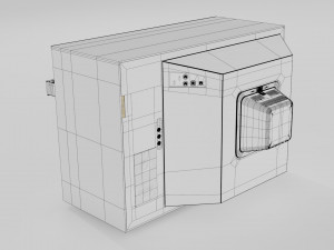 old tv delta type nr2 3D Model