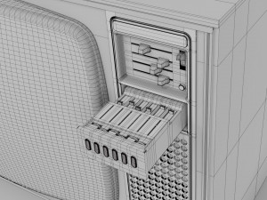 old tv delta type nr2 3D Model
